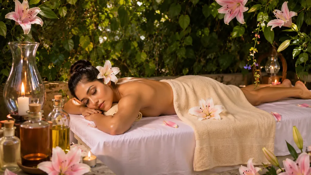Natural Ayurvedic wellness treatment at Lily Wellness Spa in Galle